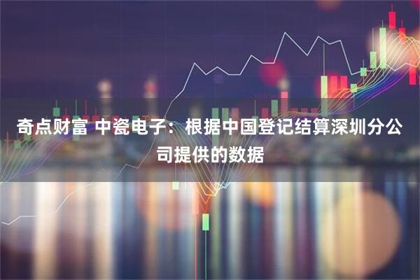 奇点财富 中瓷电子：根据中国登记结算深圳分公司提供的数据